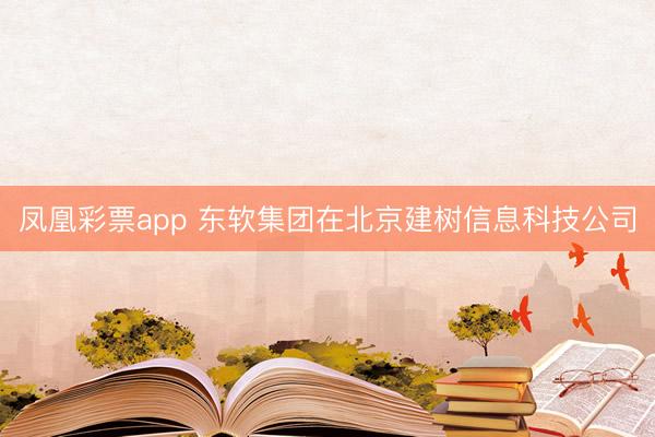 凤凰彩票app 东软集团在北京建树信息科技公司